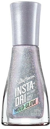 Sally Hansen Insta-Dri Holo-Glow, Euphoric Nagellack, einfach zu verwenden, langlebig, schöne Farben, einfach auf den Nägeln aufzutragen, kein Abblättern, 0,3 oz