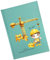 minimutz Freundebuch Kindergarten - Personalisiert mit Name - Freundschaftsbuch Bagger Baustelle - Poesiealbum Kita Junge (Mint)