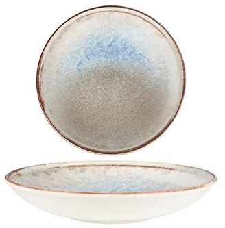 ID Fine Tiefe Teller - Delta - Porzellan - 25 cm (1140cc) - 6er Set