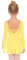Beyove Ballettkleidung Mädchen Rückenfrei Baumwolle Ballettkleid Balletttrikot Langarm Balletttrikot Tanzkleid Tanzbody Kinder mit Chiffon Rock Tütü Gelb 140