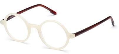 Johnny Loco Brille – Modell Leon 83 Semi Matte Natural/Redwood – Unisex-Design aus hochwertigem Acetat