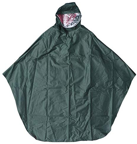 FRCOLOR Poncho Antipioggia Bicicletta Trasparente Unisex Con Maniche Mantella Bicicletta Antipioggia Con Cappuccio a Larga Chiusura a Scatto Per Bici Scooter Campeggio E Pioggia