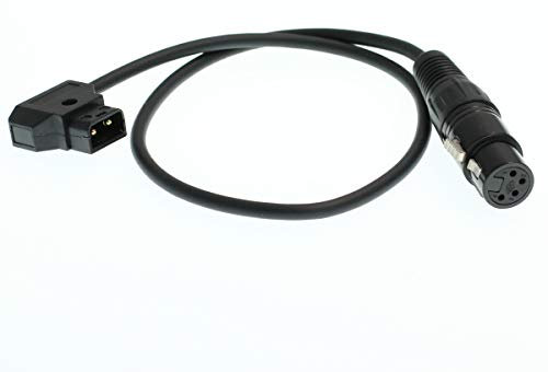 DRRI Dtap Stecker auf XLR 4-Pin Buchse Netzteil Kabel für V Mount Akku Sony F5