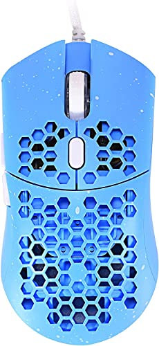 HK Gaming Sirius M Ultraleichte, Mit Wabenmuster Versehene, Beidhändige, Kabelgebundene Gaming-Maus - 6 Tasten - 16 000 CPI - 54 g ( Sirius-M , Horizon Limitierte Auflage )