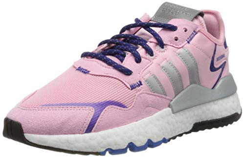 adidas Damen Nite Jogger Sneaker, True Pink/Silver Metallic/Collegiate Purple, 38 2/3 EU