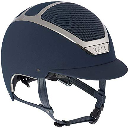 Kask Dogma Chrome Light Riding Hat 56cm Navy Silver