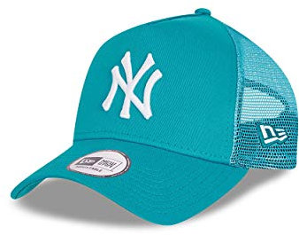 New Era New York Yankees Cap Trucker Kappe Tonal Mesh Basecap MLB Baseball Türkis - One-Size