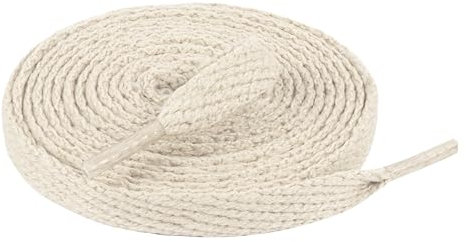 Kilter Flat Trainer Shoelaces - Off-White - 120 cm - 47 inch (1 Pair)