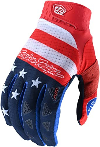 Troy Lee Designs Air Stripes 'N' Stars Motocross und MTB Handschuhe, leicht, belüftet mit optimalem Grip