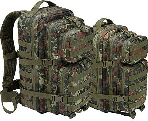 BWuM US Assault Pack Cooper Rucksack, Medium (30L), Flecktarn