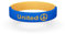 Helping Band - Silikon Armband - World Savers in Action I Größe S-XL - Unterstütze WWF-Projekte - Silikonarmband für Herren und Damen - Gummi Armbänder L/XL Gelb Blau (United in Peace)