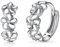 Musihy Ohrstecker Silber Ohrringe Ohrstecker Für Damen Sinnvolle Geschenke Blume Silber