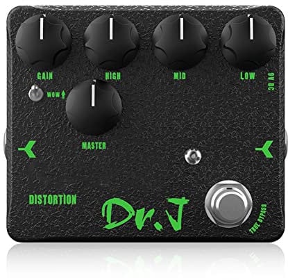 JOYO Modern Metal Distortion Pedal Especially Designed High Gain Distortion for Electric Guitar High-end Edition Dr.J Series (D58)