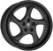 MB Design Felge TURBO S 9.0Jx19 ET42 5x108 Schwarz stumpfmatt/Glanzschwarz kompatibel mit Ford Focus Kuga Mondeo Puma ST Puma