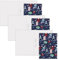 Veloflex 10057017-3 - Schnellhefter Monster DIN A4, 3 Stück, Schulhefter Karton, Heftmappe