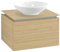 Villeroy & Boch Legato Waschtischunterschrank B567, 600x380x500mm, Waschtisch mittig, Farbe: Nordic Oak