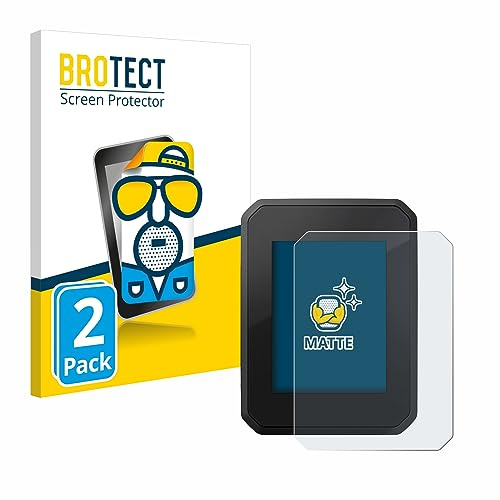 BROTECT Schutzfolie für FIT Display Compact | 2 Stück Entspiegelnder Displayschutz Made in Germany Matte Displayschutz-Folie Anti-Reflex Anti-Fingerprint Einfache Montage