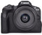 MUZIRI KINOKOO EOS R50 Case, Retro Style Real Genuine Leather Case for Canon EOS R50/EOSR50 Camera Protective Case - EOS R50 Case with Hand Grip and Opening Bottom Design - Black