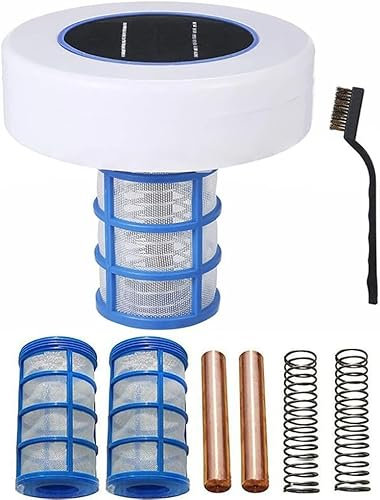 Solar-Pool-Ionisator – hohe Kapazität, 85% weniger Chlor, lebenslanges Austauschprogramm, tötet Algen ab, langlebigere Kupferanode, 25% mehr Ionen, hält den Pool sauberer, bis zu 22.000 Ga