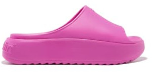 D.Franklin Chanclas Mujer Estilo Pala Slide Rosa - Sandalias deportivas planas cómodas para verano - Talla (39) - Modelo -slide