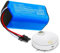 2600 mAh/37.44 Wh batteria di ricambio compatibile con robot aspirapolvere Kärcher RCV 3, RCV 2, 9.778-214.0