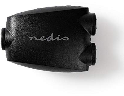NEDIS CAGB25940BK Adaptateur TosLink Femelle, Noir
