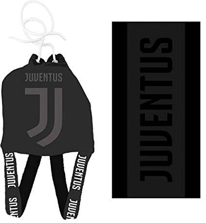 FC JUVENTUS Strandtuch und Rucksack aus Frottee, offizielles Produkt