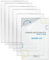CHELY INTERMARKET Láminas Metacrilato 40X50 CM 0.7 MM Pack 6 Unidades Plexiglass Transparente Resistente Para Manualidades Marcos Pantallas Protección Fotografías Cristal Acrílico Plástico Duro