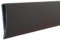 Großes EXCOLO PVC Abdeckprofil Abschlussleiste Profile für Sichtschutzzaun Sichtschutzmatte (Grau)