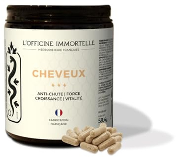 VITAMINES CHEVEUX | Anti-chute | Croissance et vitalité | Reminéralisant | Fortifiant