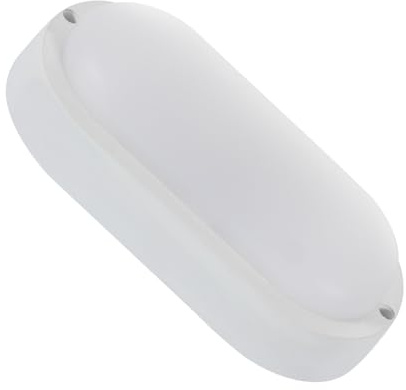 LEDKIA LED-Deckenleuchte 25W Oval für Aussen 96x198 mm IP65 Weiss 5000K Ka