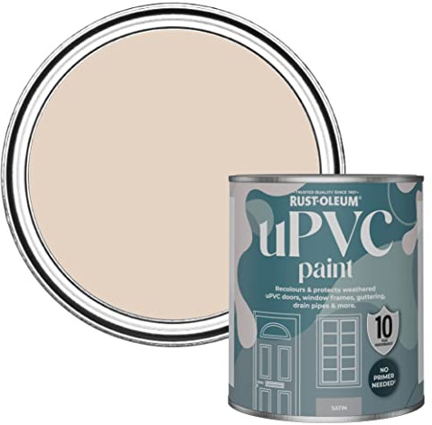 Rust-Oleum Pink uPVC Door and Window Paint In Satin Finish - Homespun 750ml