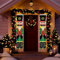 Banner de Navidad colgante para el porche, bandera de Navidad con diseño de cascanueces, modelo soldado decoraciones navideñas, para puerta de entrada, patio, jardín, exterior e interior, 180 x 30 cm