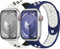 Cinturini per Apple Watch Ultra/2 49mm 46mm 44mm 45mm 40mm 41mm 42mm 38mm Uomo/Donna,Silicone Morbido Sport Band Elastico Traspirante Cinturino per Apple Watch SE/2 Serie 10 9 8 7 6 5 4 3 Nike+
