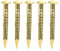 100 Uds. Tachuelas de Latón con Cabeza Redonda para Clavos de Latón para Accesorios de Hardware de Bisagra de Muebles (15 mm de largo)