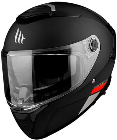 Integralhelm MT Thunder 4 SV Uni schwarz matt XS (Doppelbildschirme mit Solardisplay – Pinlock Ready) (ECE 22.06)