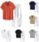 Cvanxluy 2-teiliges Leinen-Outfit für Herren mit Knopfleiste lässig lockere Hose Strand Set Einfarbig Casual Leinenanzug Outfits Sommer Kubanischen Kragen Leinen Walking Anzüge Freizeitanzug