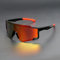 URBZUE Selbsttönend Fahrradbrille Herren Damen Photochromic Rennrad Sportbrille TR90 Rahmen Laufbrille Sonnenbrille UV 400 Schutz Sunglasses Schnelle Brille Rave für Fahrrad, MTB, Angeln und Joggen