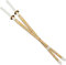 TQVLNMCR Natürliches Bambus-Samurai-Schwert, hölzerne Kendo-Übungsschwerter, handgefertigtes Japanisches Katana aus Holz for Training, Geschenke, Cosplay(L,120CM)