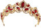 PACKOVE Couronne et pour Mariage Fête Prom ou Cosplay Bandeau Élégant pour Mariée et Demoiselles