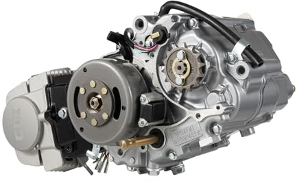 Motorrad 125ccm Dirt Bike Motor Kit 4-Takt Engine Motor Luftgekühlte manuelle Einzylinder Viertaktkupplung für Dirt Bike Motorcycle CRF50 XR50 CRF70 XR70 Z50(CDI Zündanlage)
