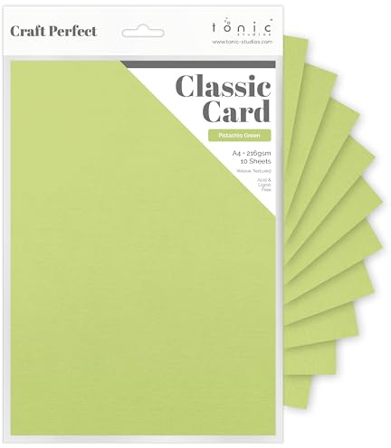 Craft Perfect Card A4, Pistachio Green