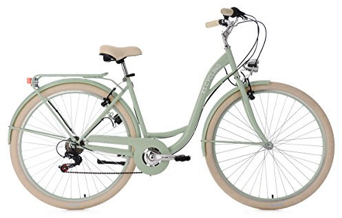 KS Cycling Damenfahrrad 28'' Balloon grün RH 48 cm