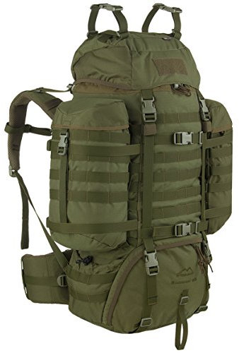 Wisport Raccoon 65L Rucksack Olive Grün