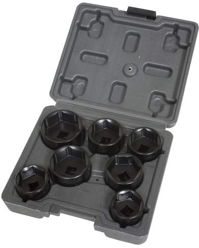 Lisle LS13270 Low Profile Filter Socket Set - 7 Piece