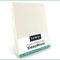 Lunarys® SleepRoyal Luxus Spannbettlaken 90x200cm - Creme - 250 g/m² Premium Bettlaken - 40 cm Steghöhe - für hohe Matratzen, Boxspringbett & Matratze + Topper & Wasserbett - Stretch Jersey