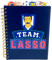 Innovative Designs Ted Lasso Tab Journal Notizbuch, Spiralbindung, 144 linierte Seiten, 20,3 x 17,8 cm