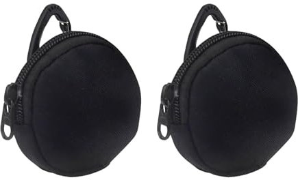 0XBIT Sac a Friandise pour Chien Dressage, 2 Pièces Mini Pochette Friandise Chien, Petite Taille Sac Friandise pour Chien, avec Mousqueton, pour Transporter des Friandises pour Chiens