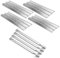 Derurizy Grillersatzteile für Sterling 5020-54 5020-64 5023-64, Huntington 6020-54 6020-57 6020-64, Broil King 9625-84, 9625-87, 9635-84, Heizplatten und Grillbrennerrohre