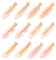 12 Stück Keine Biegung Haarspangen Nahtlose Haarspangen Keine Falten Haarclips Make Up Haarclips Acrylharz Flache Haarklammern Bunte Haar Clips Haar Styling Haarspangen Haarschmuck